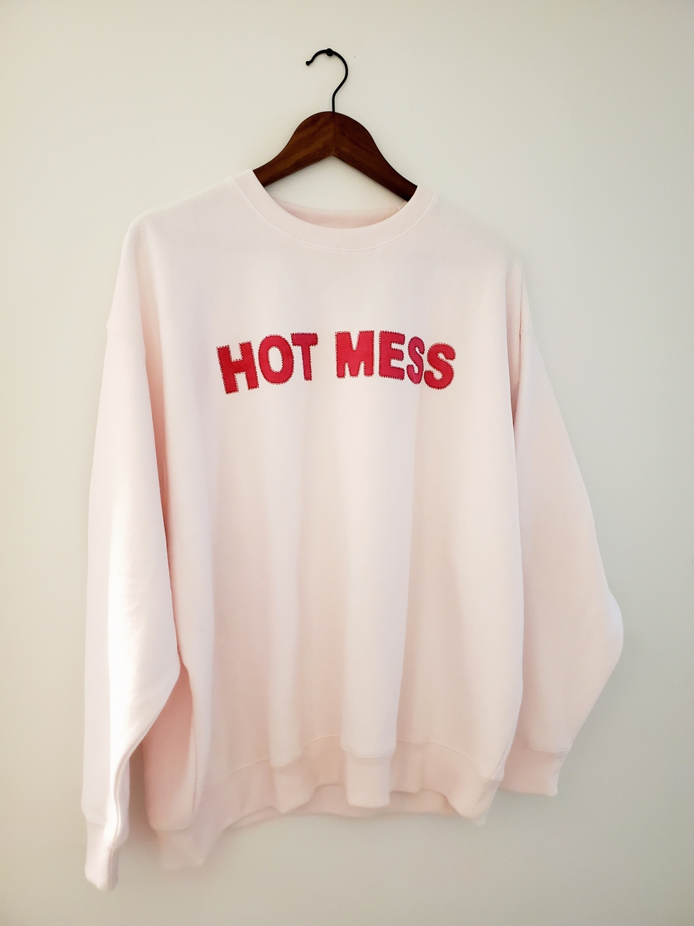 Twik by Simons "Hot Mess" Sweatshirt - Extra Small NWT